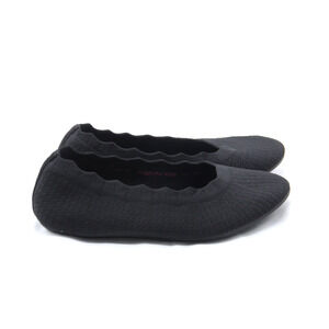 Skechers Black Cleo Knit Flats -Love Spell Wide fit